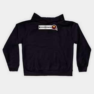 White Stripe in Command Kids Hoodie